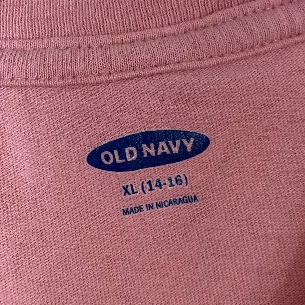 Old Navy Nickelodeon Pink TV Show Tshirt